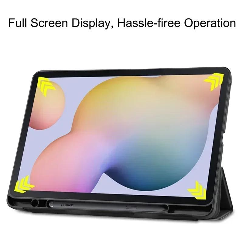 Case For Samsung Galaxy Tab S6 Lite 10.4 Stand Cover for Samsung Tab S6 Lite SM-P613 P615 P620 Pencil Holder Fund