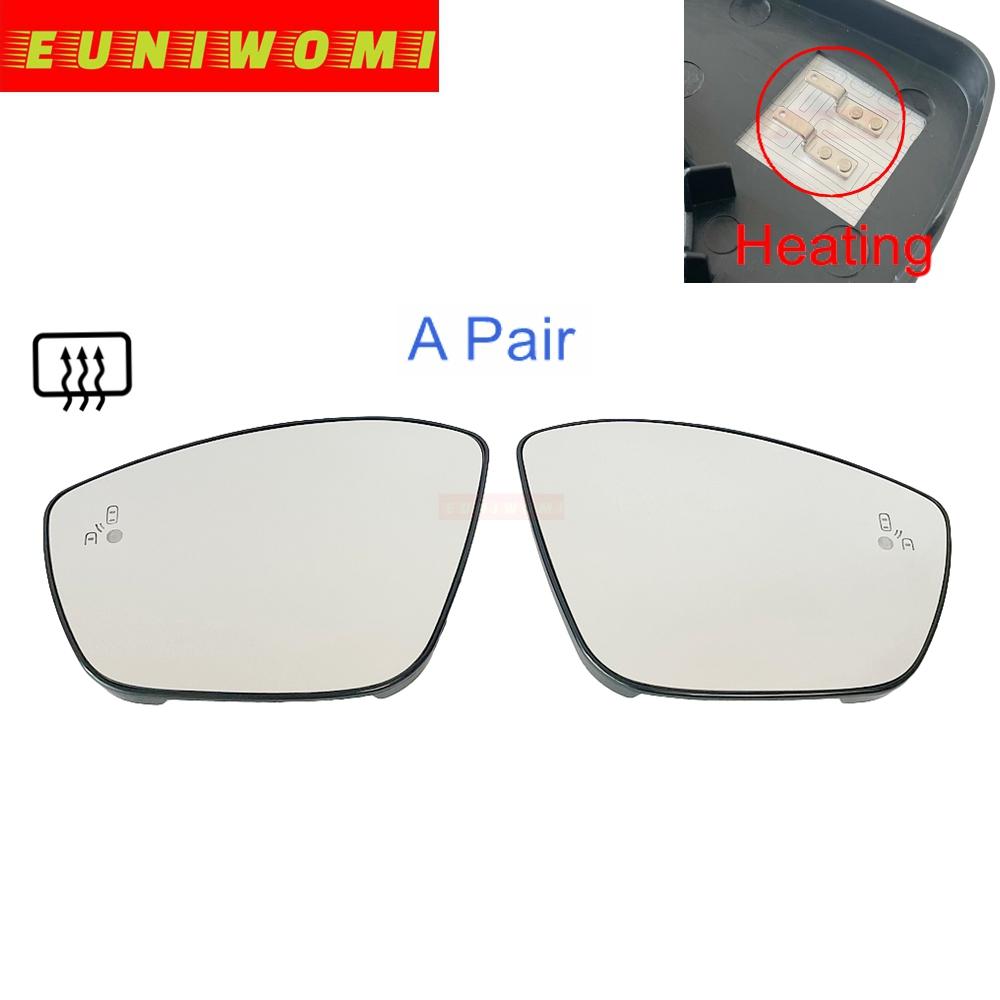 Auto Side Door Heated Convex Rearview Car Mirror Glass With Blind Spot For CITROEN C3III C4 CACTUS OPEL CORSA F PEUGEOT 208 2008