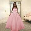 Kvinner Mote Blomster Blonder Bryllup Elegant Chiffon Evening Party Dress Ball kjole