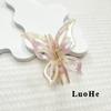 Luohe Acetate Large Butterfly Claw Hair Clip for Women's Updo Accessories