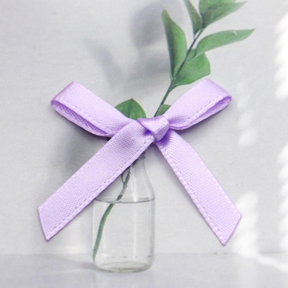0,6 cm polyesterová stuha, ručně vázaná malá mašle, DIY oděvní doplňky, barevná popruhová mašle