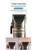 Rechargeable Metal Electric Hair Clipper with Digital LCD Display and Adjustable Tooth Pitch for Home Use
