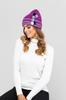 Colorado Youth Hat with Pompoms Fuchsia