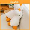 Entzückendes Weiches Plüsch-Enten-Spielzeug Kuschel-Kissen Weiße Gänse-Puppe Geschenk Für Freundin