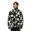 FILA X Études Collaboration All-Over Print Zipper Stand Collar Long Sleeve Down Jacket Men outerwear F11M346901F-ZA