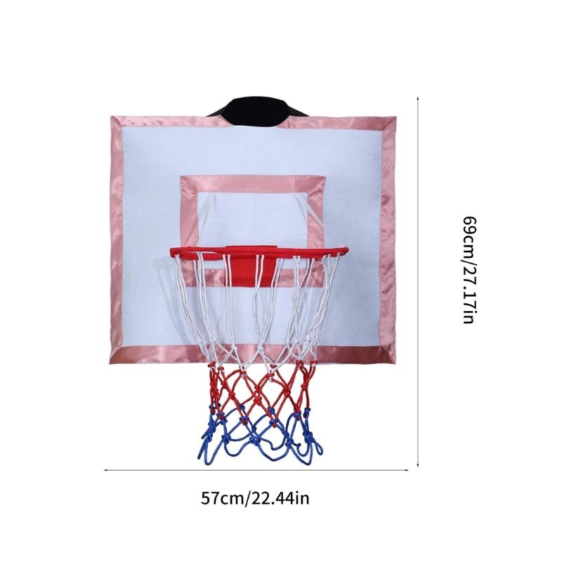 Wearable Basketball Board Costume For Adults Fun Interactive Role Play Outfit Perfect For Parties And Games