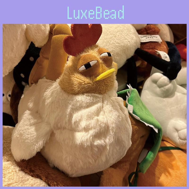 Chicken Plush Handbag Cartoon Stuffed Toy Doll Storage Bag Gifts Decorations