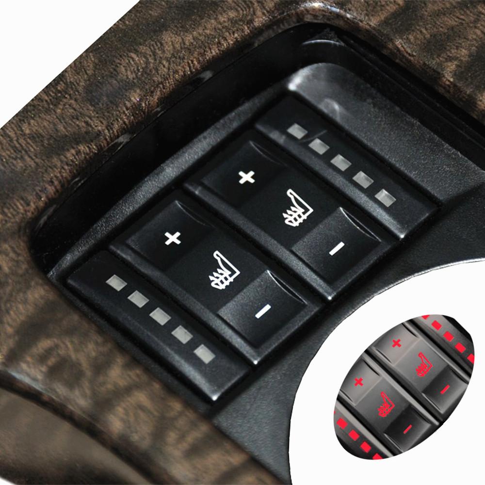 For Ford S-MAX Galaxy MK 3 Mondeo MK 4 2006 -2015 Car Black Seat Heating Button Control Switch 6M2T-19K314-AC BS7T19K314AB