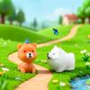 Mix 12 Mini Cute Puppies, Micro Landscape Resin, Creative Simulation Cartoon Dog Ornaments, Diy Dog Decoration Accessories