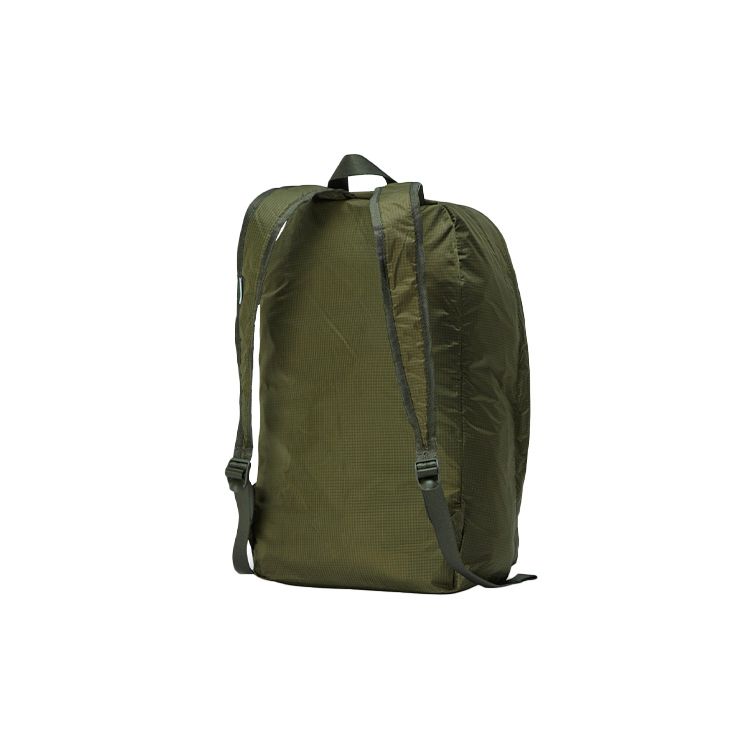 Converse Large Capacity Sports Casual Outdoor Zipper Nylon Backpack Unisex Backpack Olive 10006674-A02