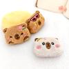 Capybara Cartoon Plush Brooch for Backpacks, Pendants, DIY Clothes, Shoes, and Hats Accessories