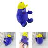 Grimace Shake Yellow Hat Plush Toy Cartoon Animal Design 18cm Height Customizable