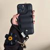 Mode Daunenjacke Lanyard Handyhülle für IPhone 17 Air 16E 16 15 14 13 Pro Max 12 11 X XR XS Plus Handschlaufe Weiche TPU Hülle