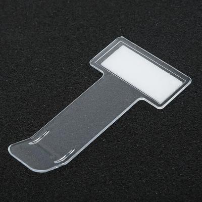 Karten-Ticket-Clip Kunststoff Fahrzeug Zubehör Accessoire Auto Klar Aufkleber Fensterhalter Organizer Parkplatz Tragbar