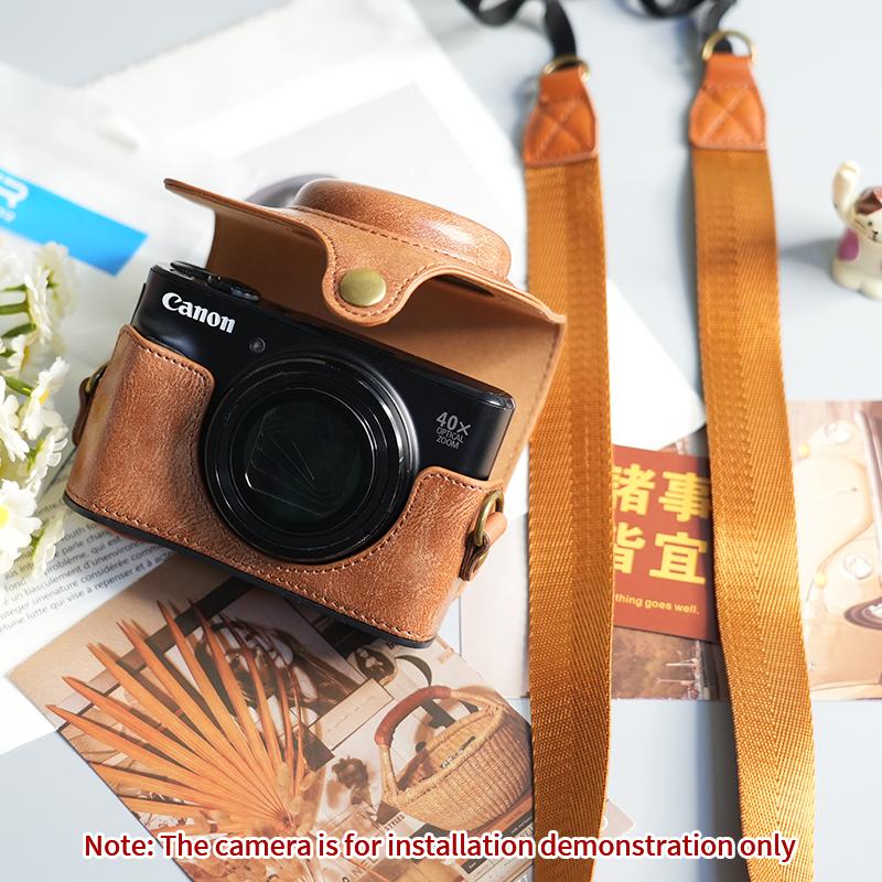 

Подходит для сумки для камеры Canon SX720/730/740HS, противоударный защитный чехол SX740, сумка для камеры через плечо