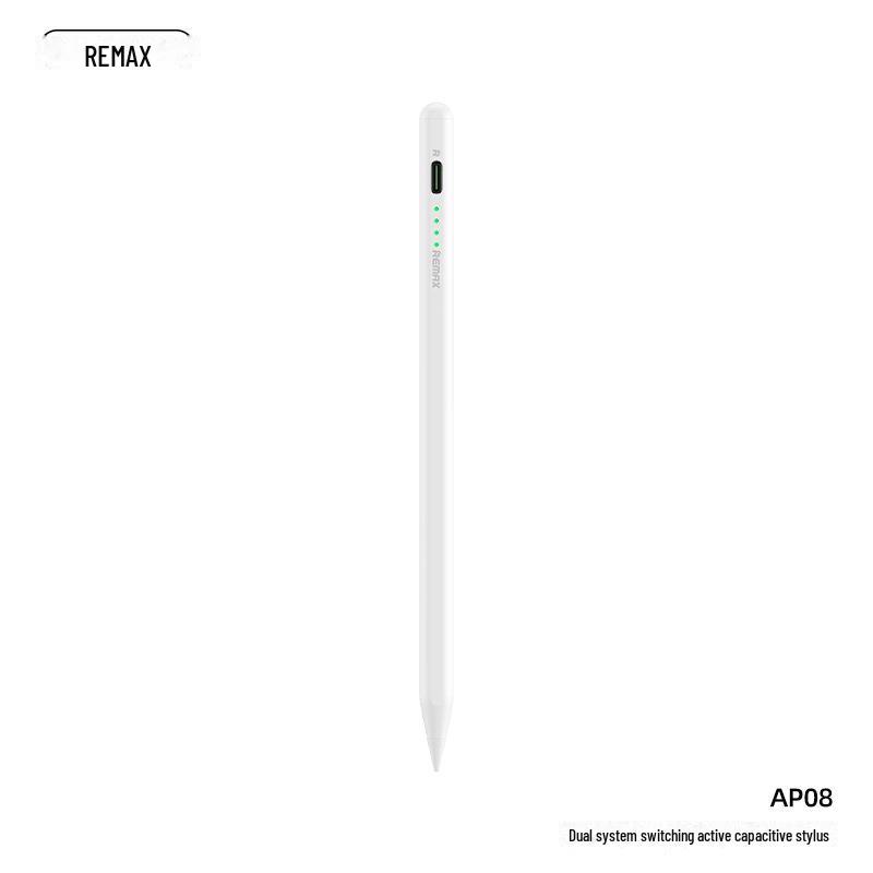 

Remax Bluetooth емкостный стилус для Apple iPad - Двойная система планшета Pen белый