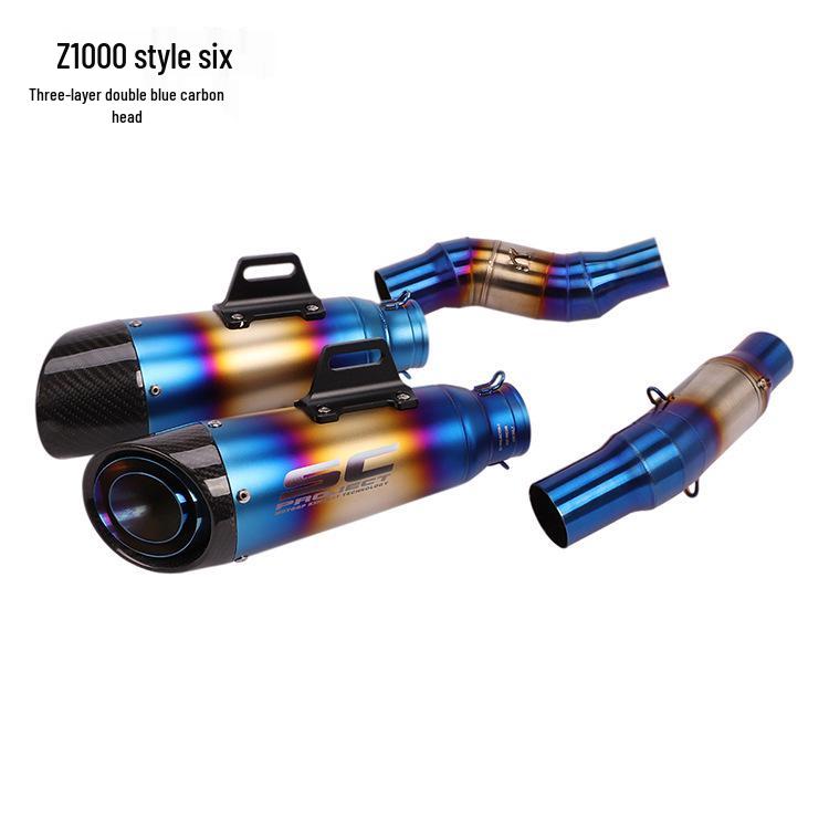 Compatible Exhaust Pipe for Kawasaki Ninja Z1000/Z1000SX (Years 2007-2020)