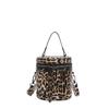 Damskie torby na ramię Leopard Retro modna torba typu bucket Bag Crossbody Bag dla kobiet Designer Bag Portfel i torebki