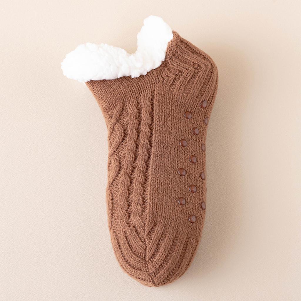 Unisex - Floor Socks with Warm, Thick Indoor Sleep Socks for Men and Women