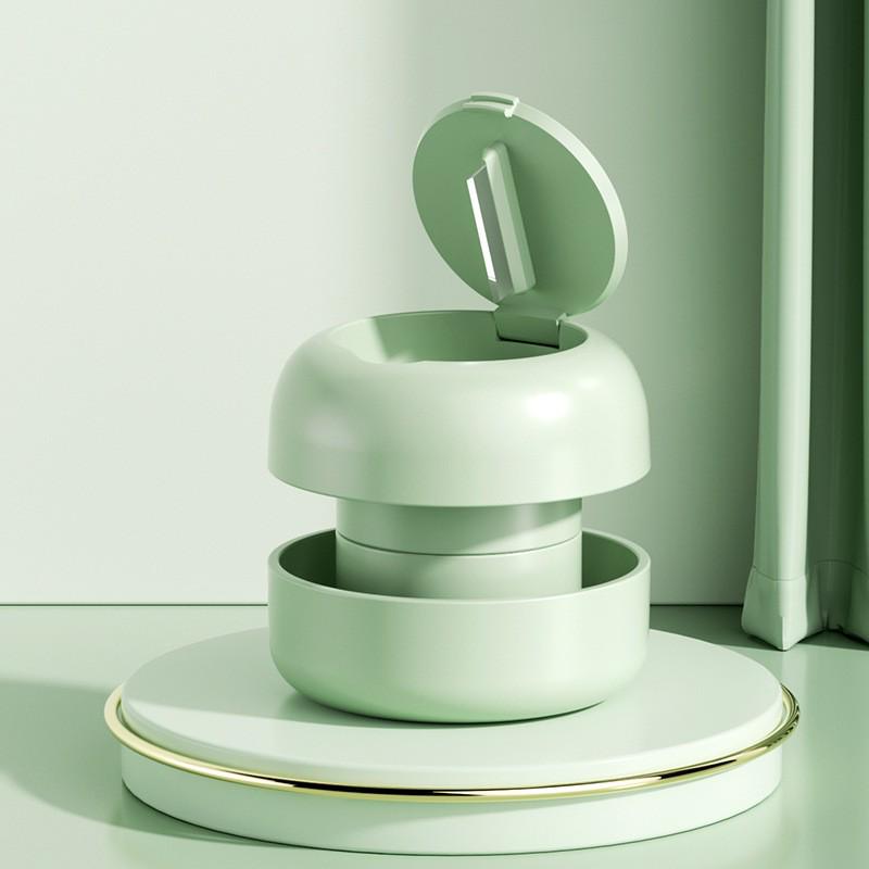 Portable Japanese Pill Cutter & Dispenser with Storage