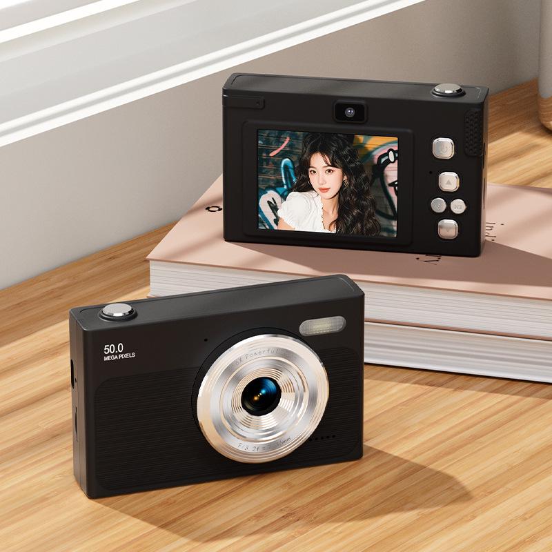 

2025 Popular Dual-Lens Retro HD CCD Digital Camera for Students