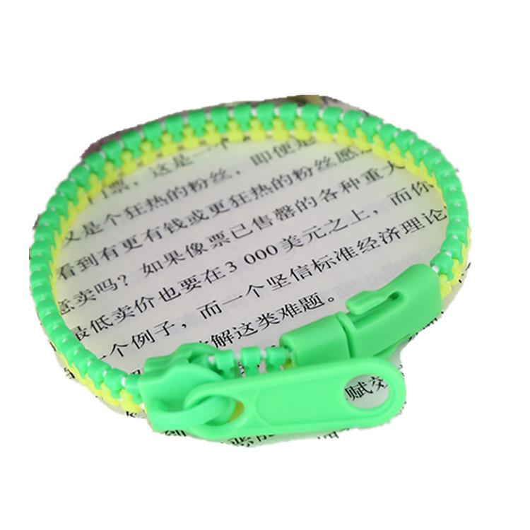 Korean Style Candy Color Zipper Bracelet
