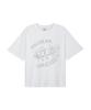 OUNDERR Space Round Short Sleeve T-Shirt (White)