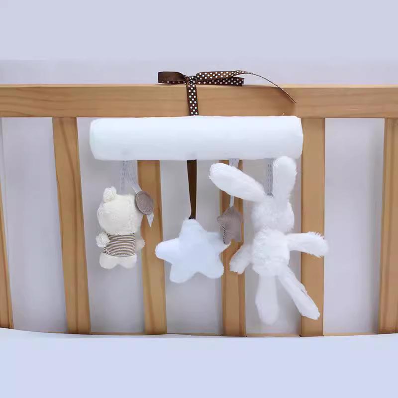 Infant Musical Crib Mobile & Rattle Toy for 0-3 Years