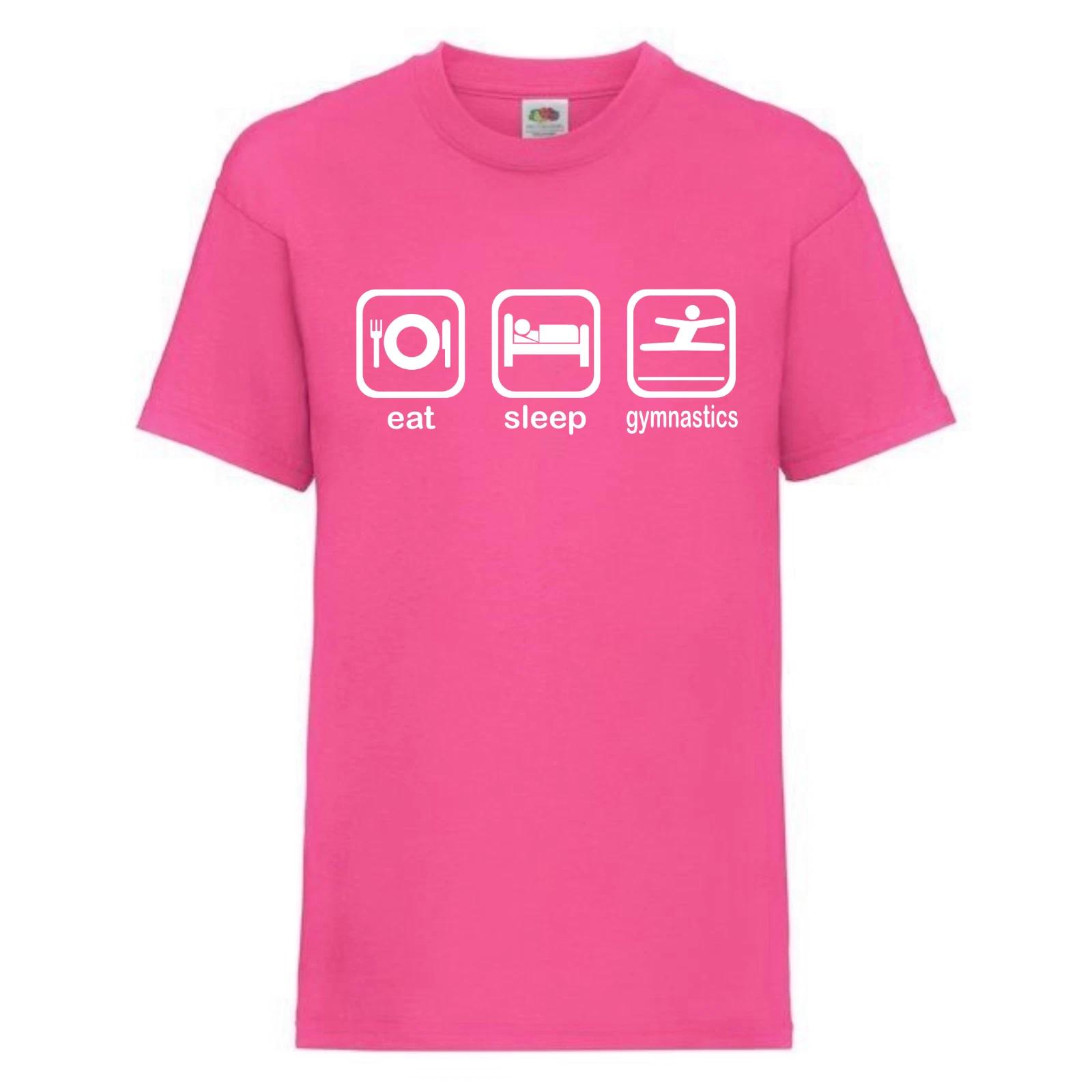 Kid s Eat, Sleep, Gymnastics T-Shirt - Gift for Gymnasts - Gymnastics, Birthday M