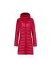 Winter Autumn Women Plus Size Lightweight Down Jacket Detachable Hood Warm Mid Length Coat