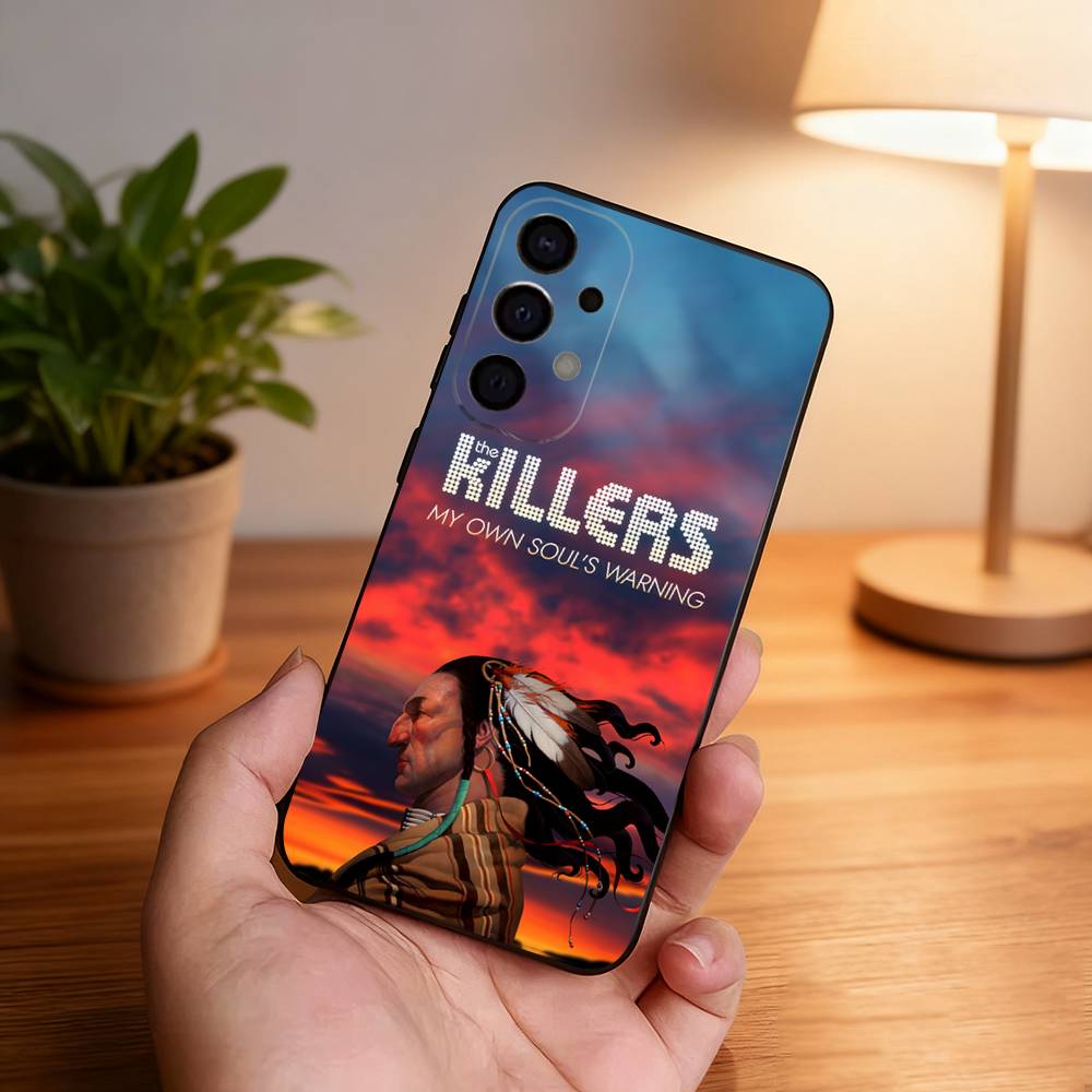 Band Of The K-Killers Phone Case For Samsung S25,S24,S21,S22,S23,S30,Ultra,S20,Plus,Fe,Lite,5G Black Cover