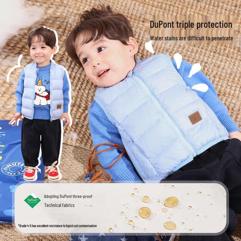 LUSON Baby Boys' Lightweight Down Vest