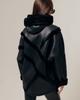 Double-sided Sheepskin Coat RR Designer 7590 44 Black