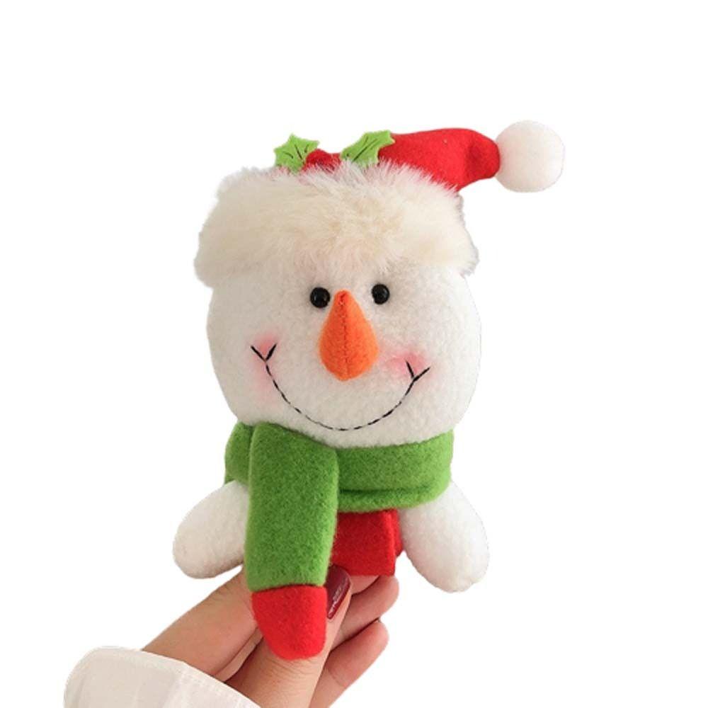 Santa Claus Christmas Plush Toy Bracelet Christmas Doll Bracelet  Children Wrist Accessories