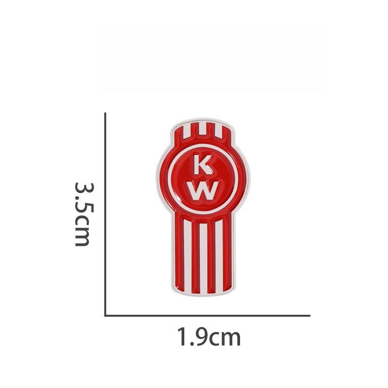 Bestseller Vielseitige Bekleidungszubehör-Serie Metallabzeichen Brosche Kragenstift