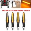 Motorrad LED Blinker Licht Bernstein Blinker Fließendes Wasser Eingebautes Relais 12LED 10MM Blinkerleuchte Motorrad Blinklichter