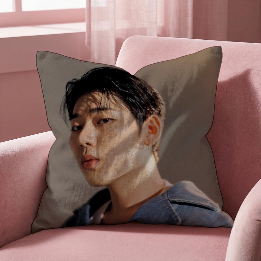 

Z-ZICO SINGER Cushion Cover Multi-Scene Pillow Cover for Home & Car - Reversible, Soft & Durable for Daily Use 30cmx30cm