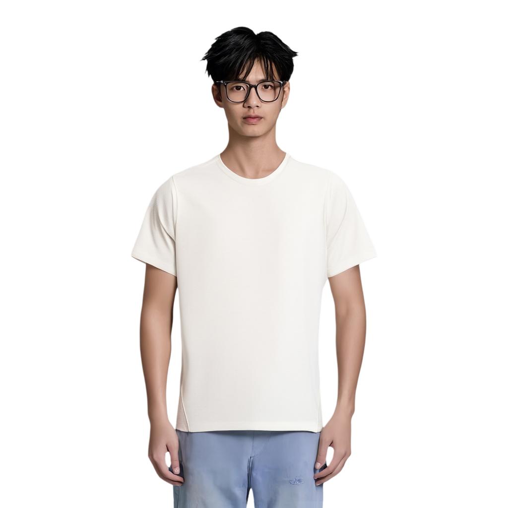 Anta Champion All-Weather Series Solid Color Simple Casual Versatile Short Sleeve T-Shirt Men tops 152620131-5