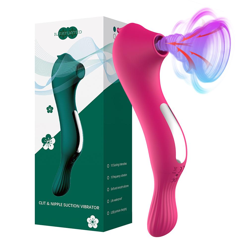 Sucking Vibrator 20 Powerful Vibration Modes Female Vagina Massager G-Spot Clitoris Stimulator Vacuum Suction Sex Toys for Women