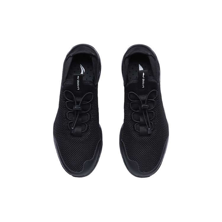 Li Ning Outdoor Bachklettern Stoßdämpfend Rutschfest Laufschuhe Unisex Laufschuhe Schwarz AHLR007-2