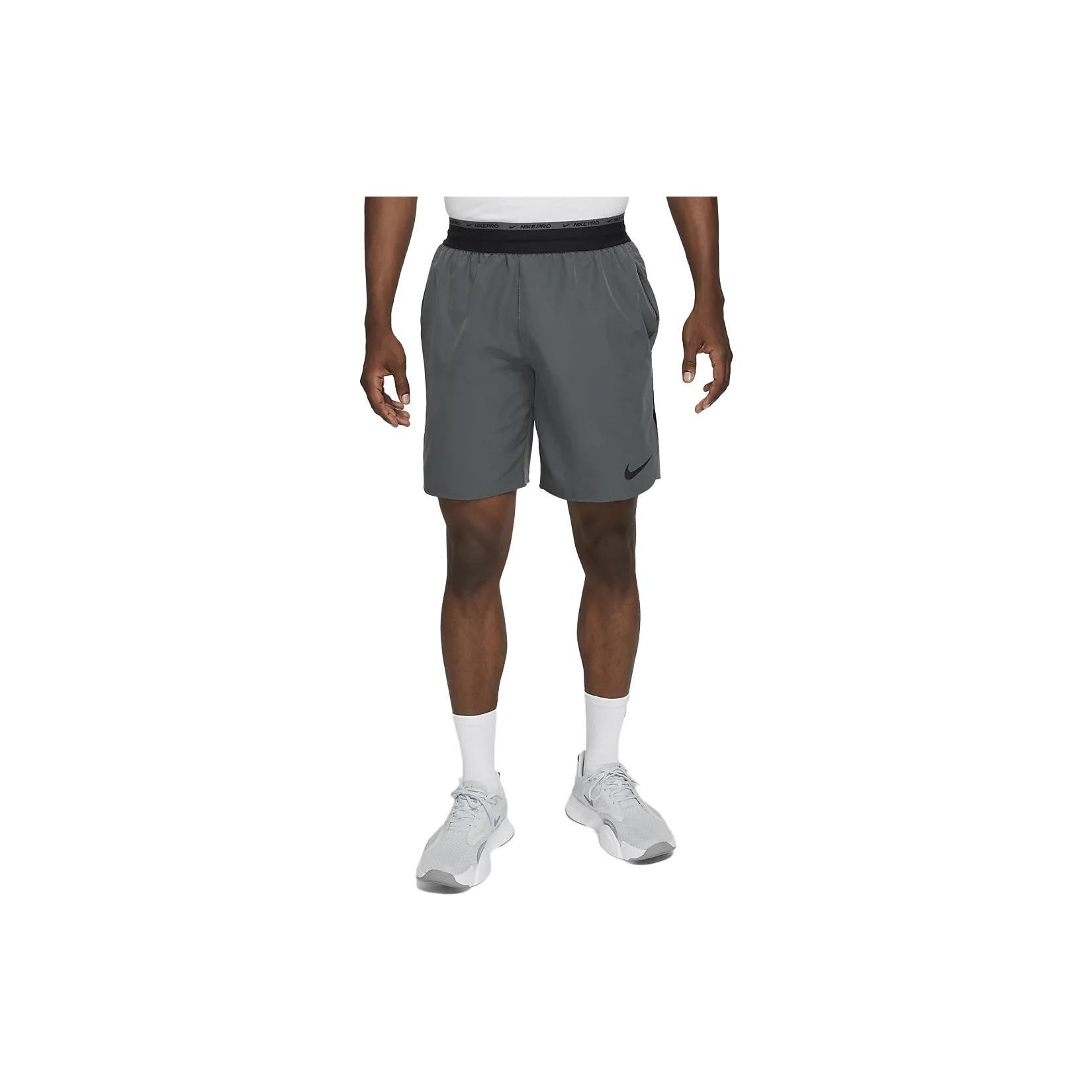 Nike Pro Dri-FIT Flex Rep Shorts  Grey  Men s DD1700-068 L