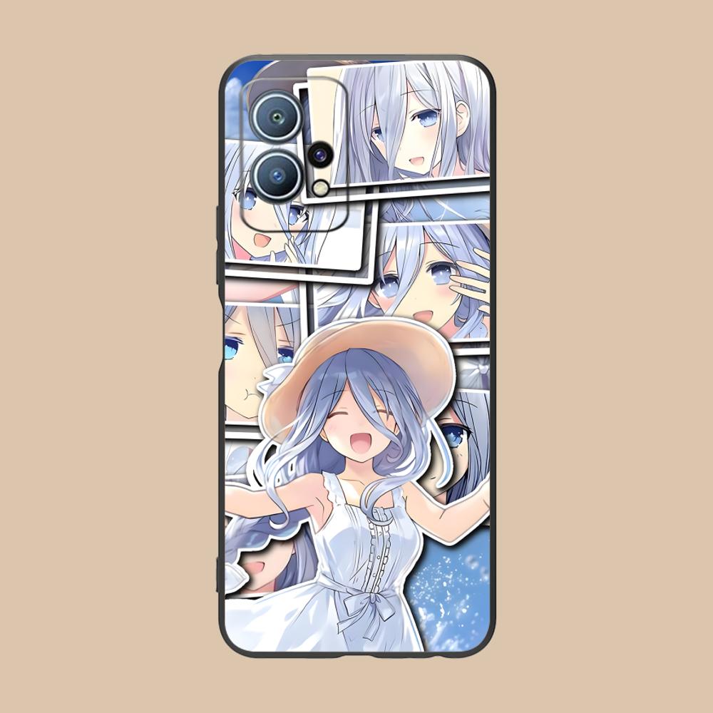 Date a Live Mio Takamiya Matte Mobile Phone Case for Huawei P60 P50 P40 P30 P20 P10 P9 P8 Pro Lite Plus Colorful Printing Cover Huawei P8