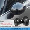 For Mini Countryman Cooper S Clubman Paceman Manual Folding R55 R56 R57 R58 R59 R60 R61  Rear View Mirror Covers  Decoration