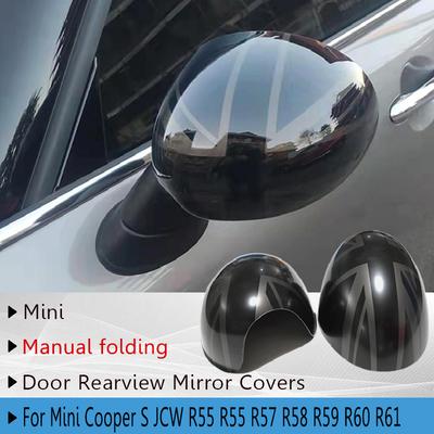 Dla Mini Countryman Cooper S Clubman Paceman Ręcznie składane R55 R56 R57 R58 R59 R60 R61 Pokrowce na lusterka wsteczne Dekoracja