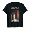 I Get Paid To Stare Out The Window Funny Trucker Life T Shirt New 100 Cotton Short Sleeve ONeck Tshirt Casual Mens Top