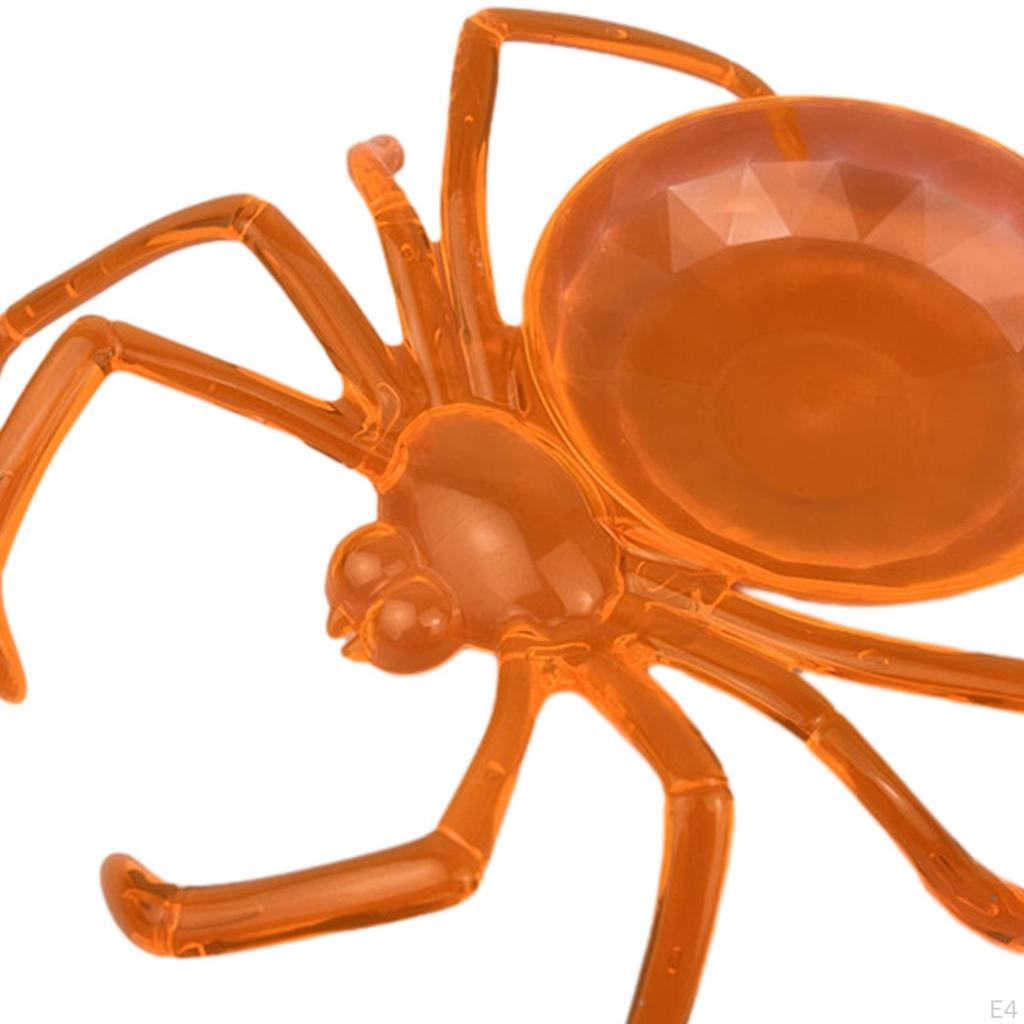 Halloween Spider Serving Tray Candy Dish Creative Decorative Party Supplies Tabletop Multipurpose