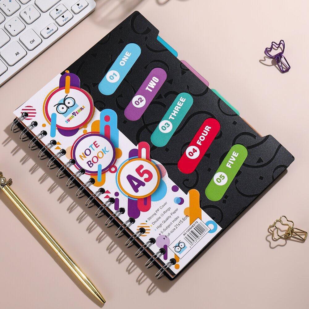 B5-A5 Coil Book Business Notebook