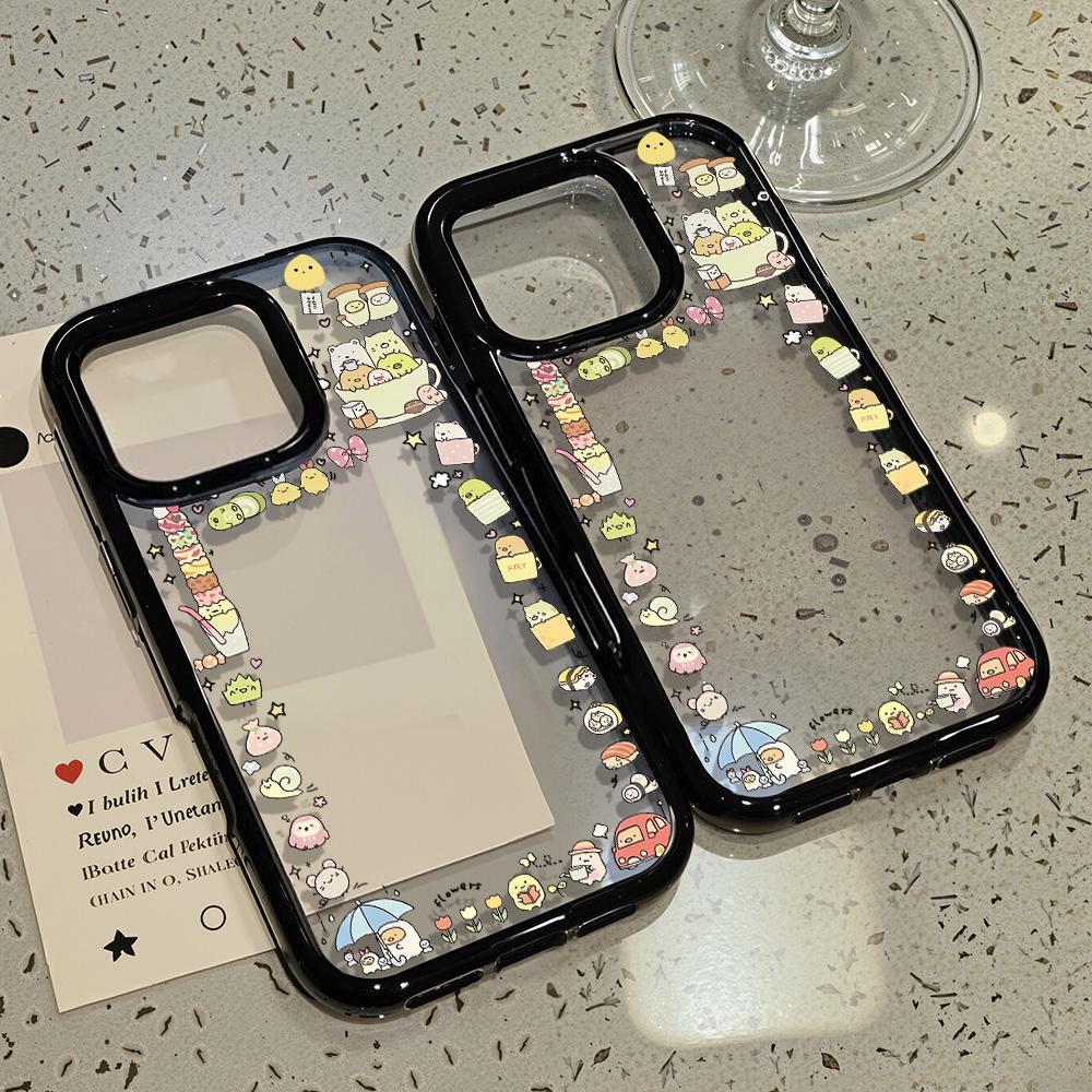 Acrylic Phone Case for iPhone 11 12 13 14 Pro 12 14 16 Pro Max for Samsung A16 A36 A56 S24 FE High-quality Painted Anti-fall Mobile Phone Case