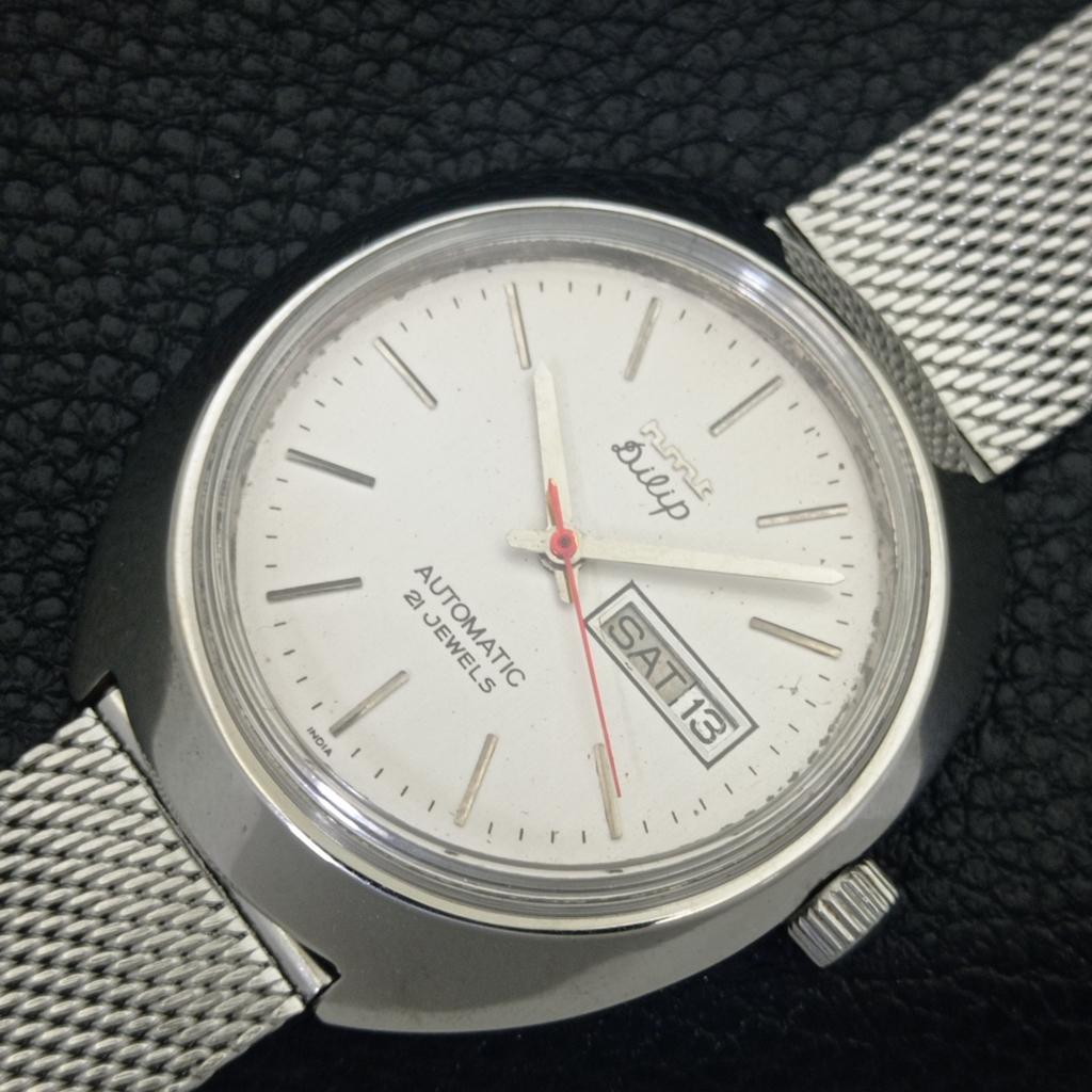 HMT DILIP VINTAGE AUTOMATIC 6501 INDIAN MENS ORIGINAL DIAL WATCH a703283-1 R213a-a703283