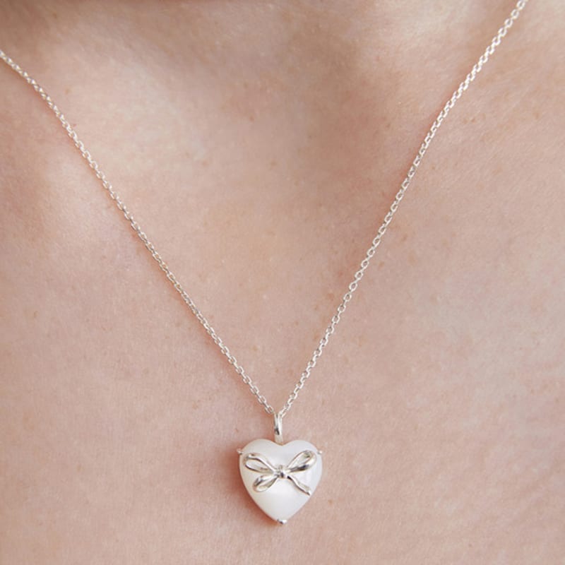 TATIANA (925 Silver) Gift Heart Pendant Necklace NZ2405